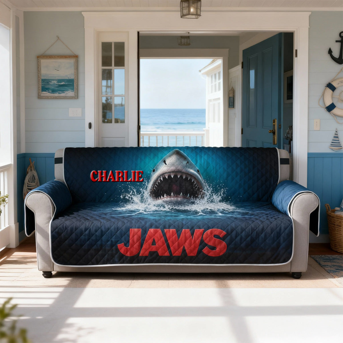 Bold Sea Quilted Sofa Cover - Personalized Gifts 05HYMG260126-Homacus