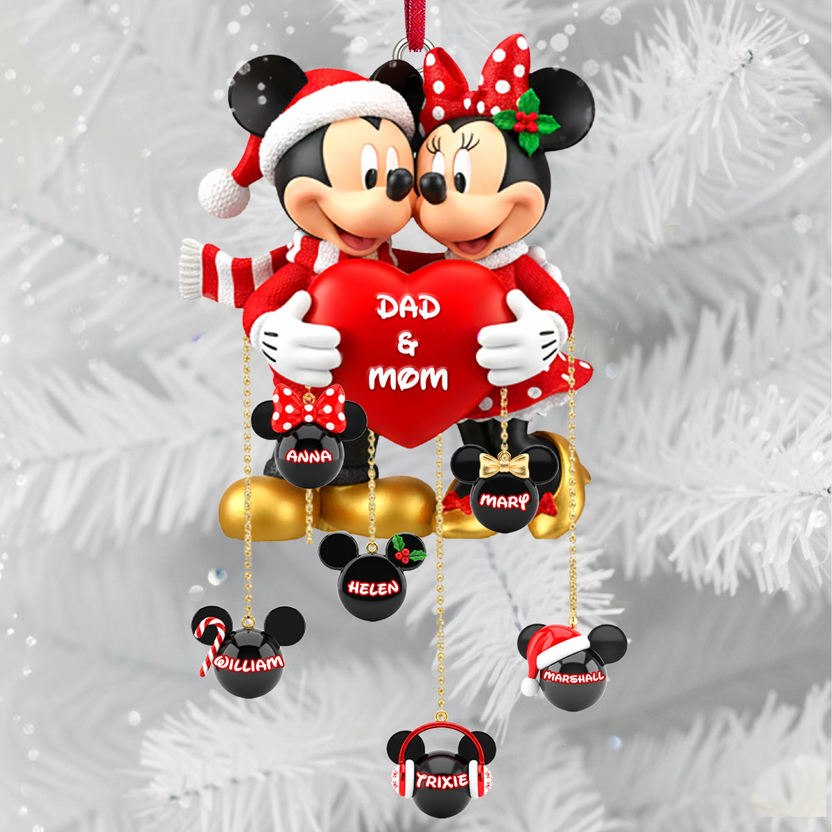 Personalized Gifts For Family Christmas Ornament 01kimg061125-Homacus