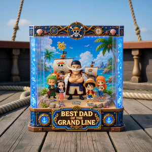 Dad’s Adventure Crew Acrylic Plaque - Personalized Gift For Dads 05TOQN180526-Homacus