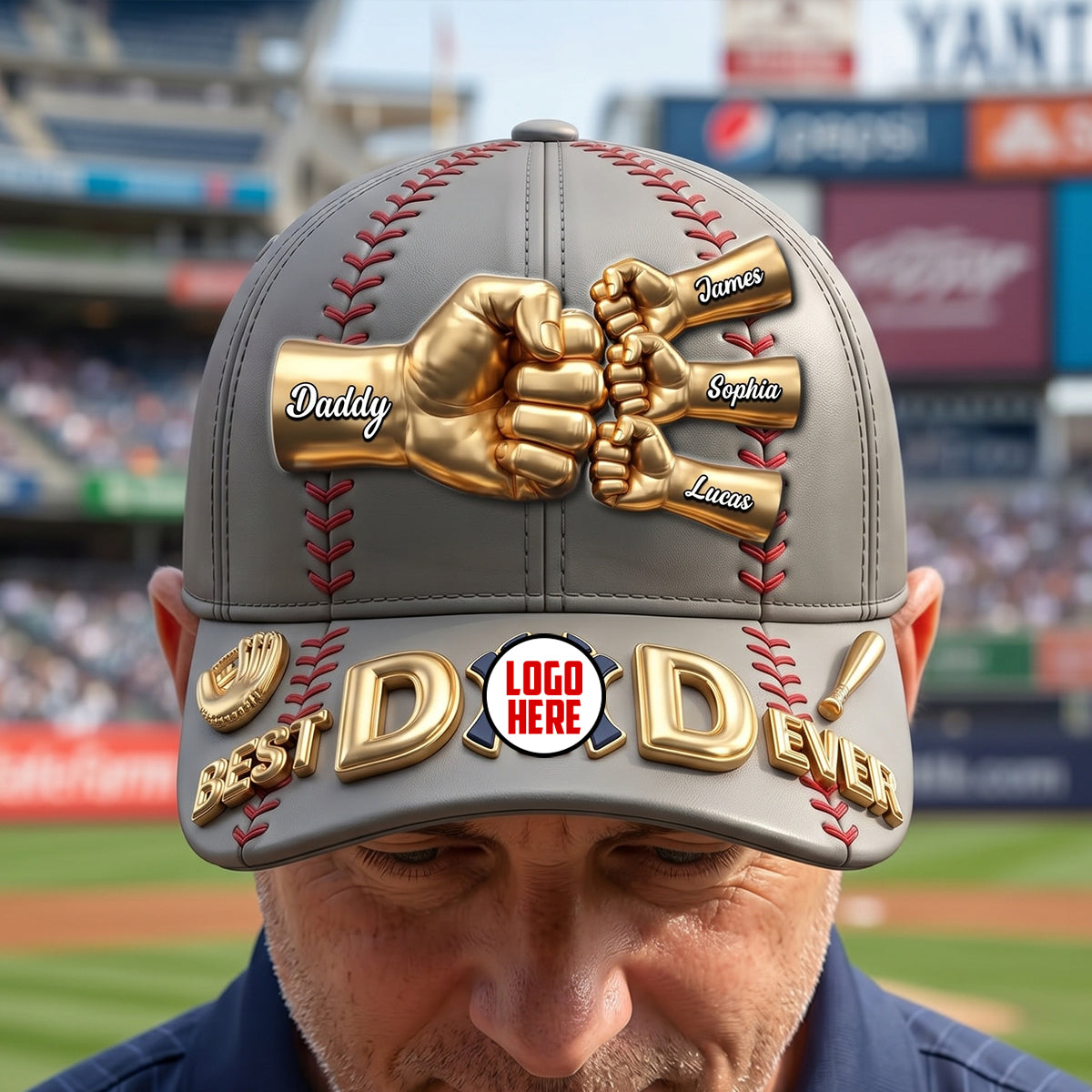 Dad Squad Athletic Club Classic Cap - Personalized Gift For Sporty Dads 03NATN230526-Homacus