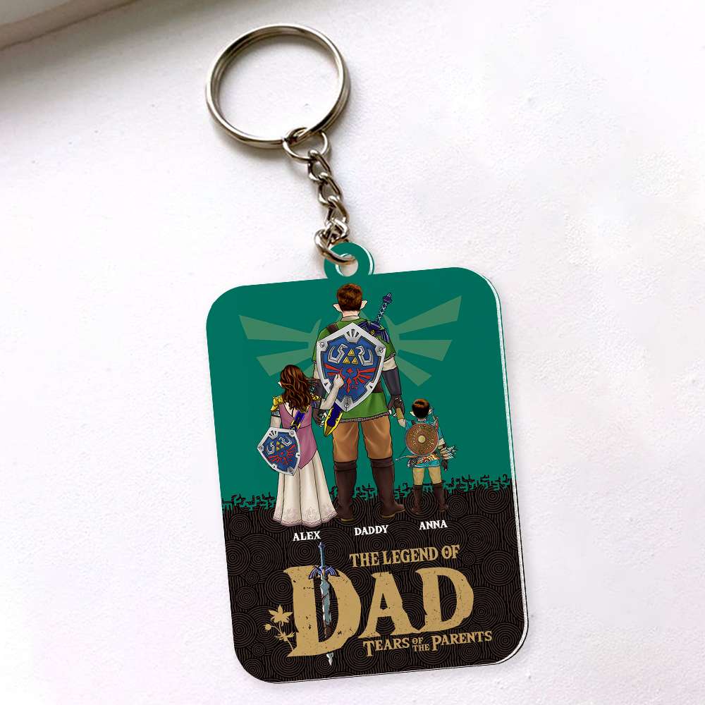 Personalized Gifts For Dad Keychain 02HUDT170524HG-Homacus