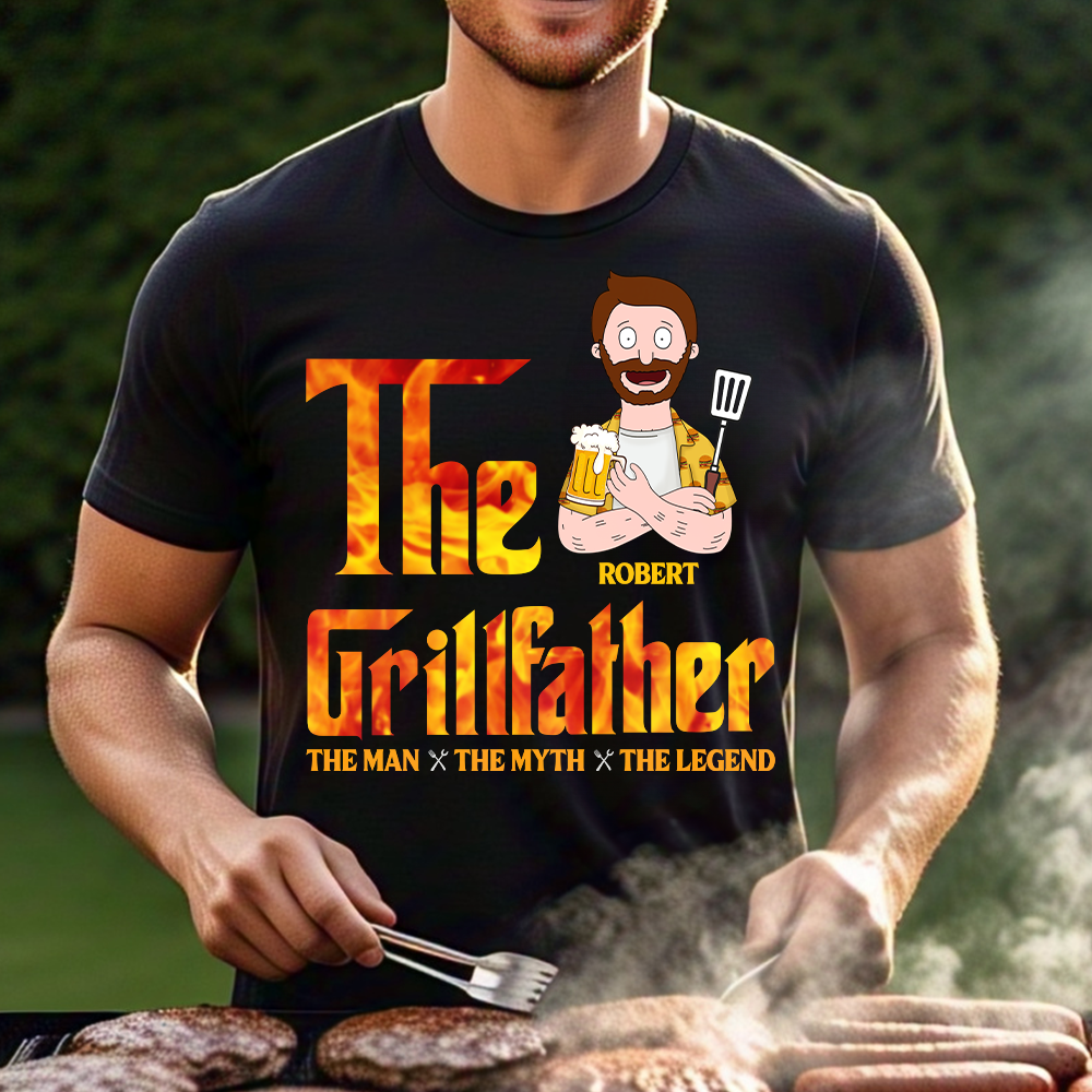 Personalized Gifts For Dad Shirt The GrillFather 04acpu110225hg-Homacus