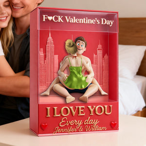 Funny Attitude Couple Acrylic Plaque - Personalized Gifts For Couples 01OHLU030226-Homacus