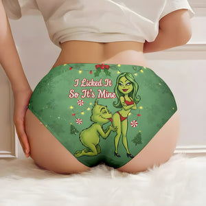 Spicy Green Couple Women's Briefs - Personalized Gifts For Her 09TGLU141125-Homacus