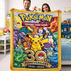 30th Anniversary Creature Blanket - Personalized Gifts 05nalu260926