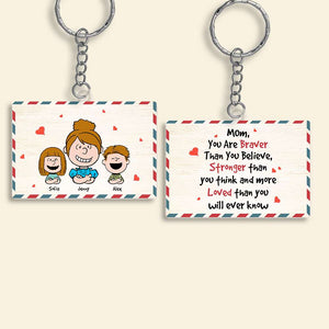 Personalized Gifts For Mom Keychain 04TOMH140125HH-Homacus