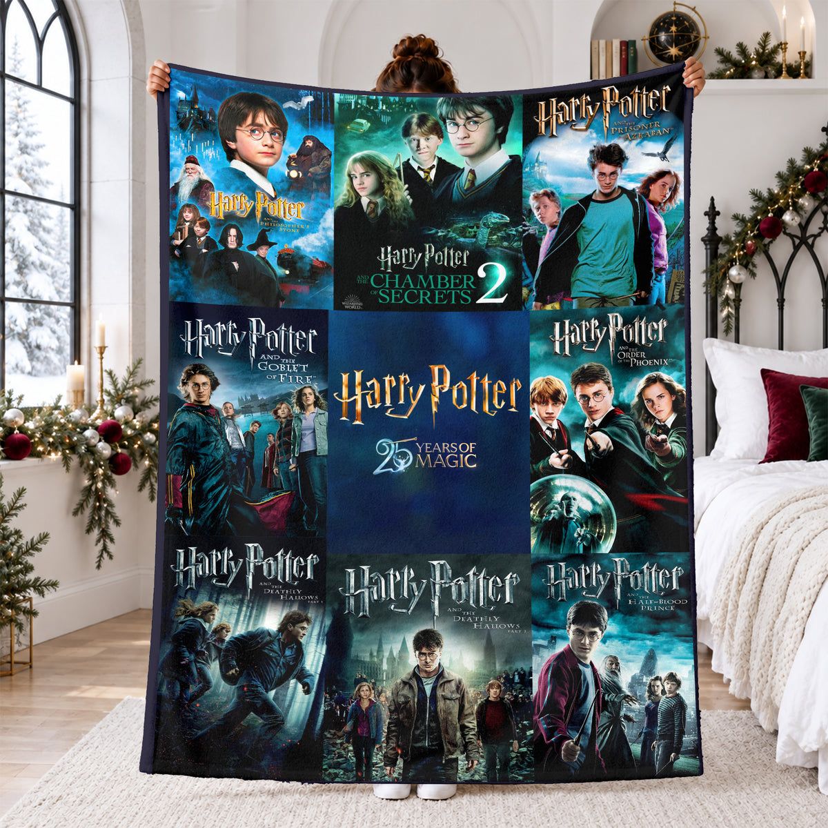 25 Years Of Fantasy Series - Personalized Gifts For Movie Lovers Blanket 06naqn021026