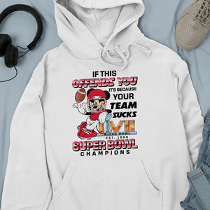 Custom Team Logo Gifts For Football Fan Shirt 042hulh010223 American Football Mouse-Homacus