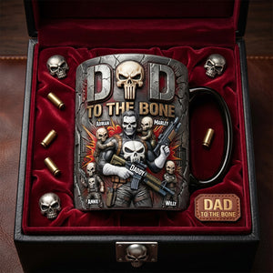 Skull Dad Magic Coffee Mug - Personalized Gifts For Dad 01hudh130526-Homacus