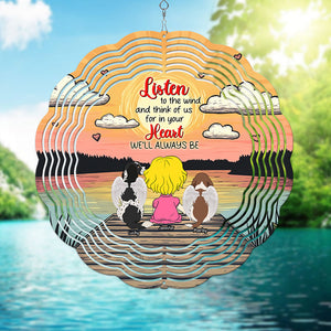 Personalized Memorial Gifts For Dog Lovers Wind Spinner 02tgqn210225hg-Homacus