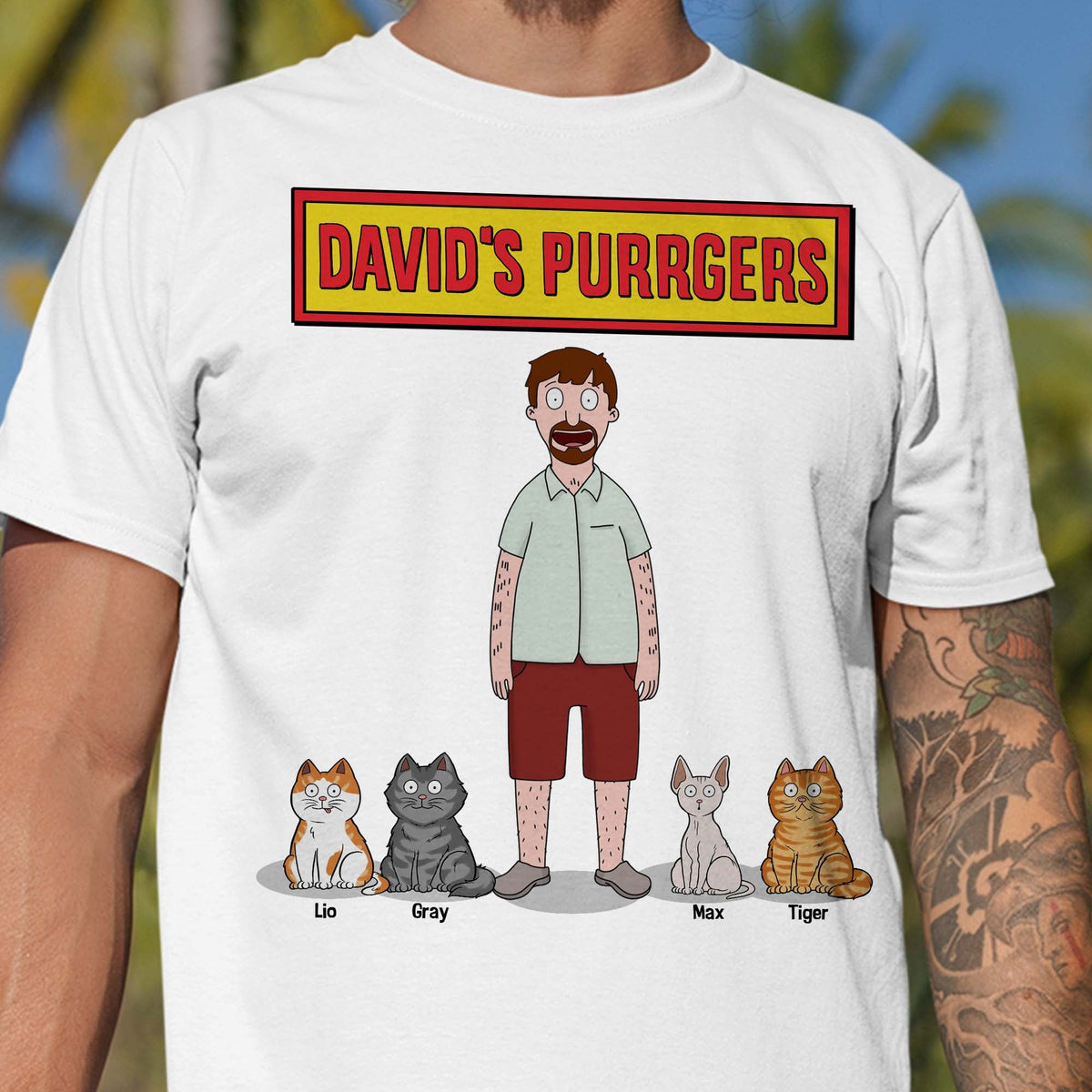 Dog And Cat Dad Shirt Personalized Gifts For Pet Lovers 05qhtn010425hg-Homacus