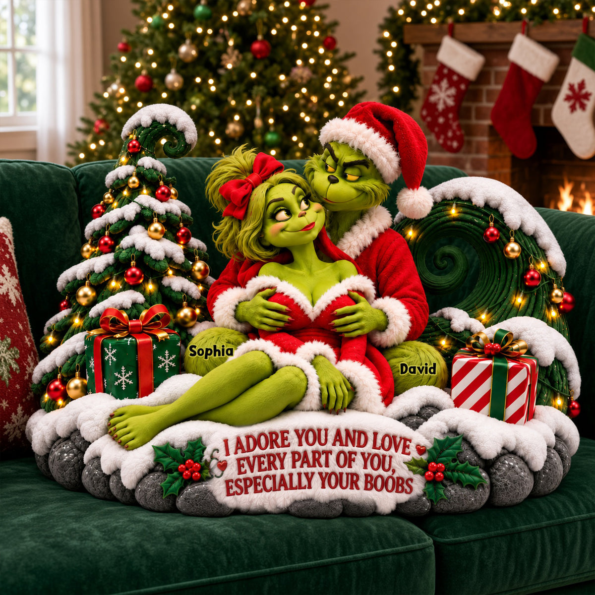Mischief In Love Couple Pillow - Personalized Gift For Couples 10TTLU201026