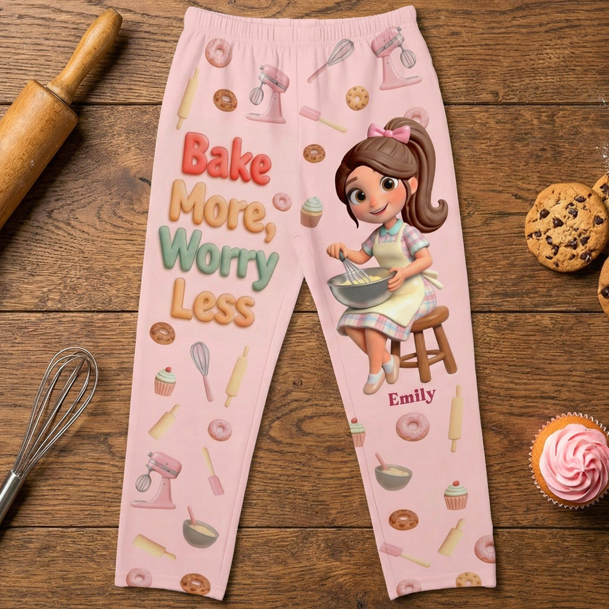 Baking Girl Pajama Pants - Personalized Gifts For Baking Lovers 03pgqn260126-Homacus