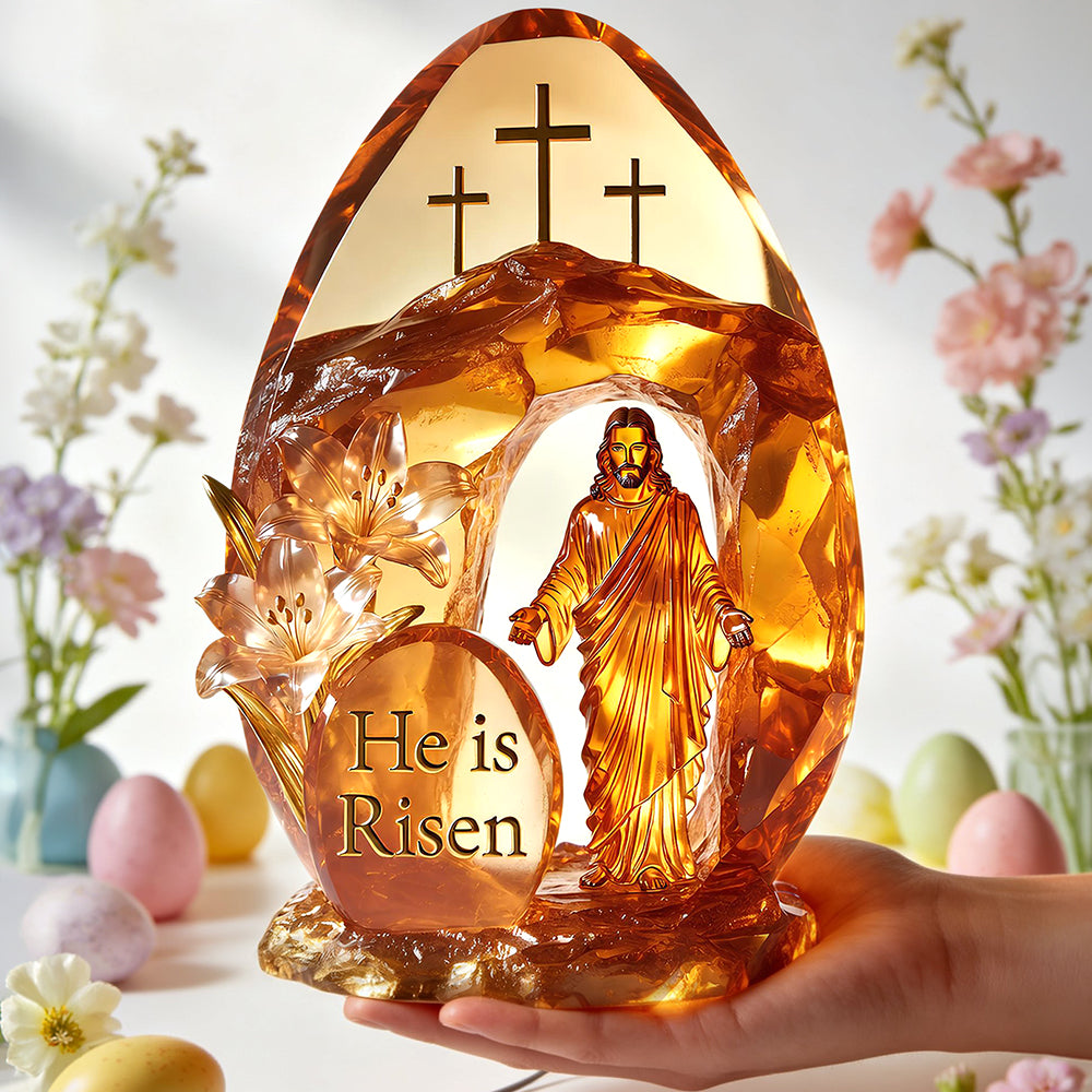 Christian Resurrection Light Box - Gift For Christian 02OHDT090326-Homacus
