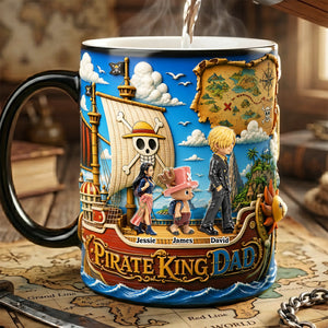 Daddy Adventure Crew Magic Coffee Mug - Personalized Gifts For Father's Day 02tota110526-Homacus
