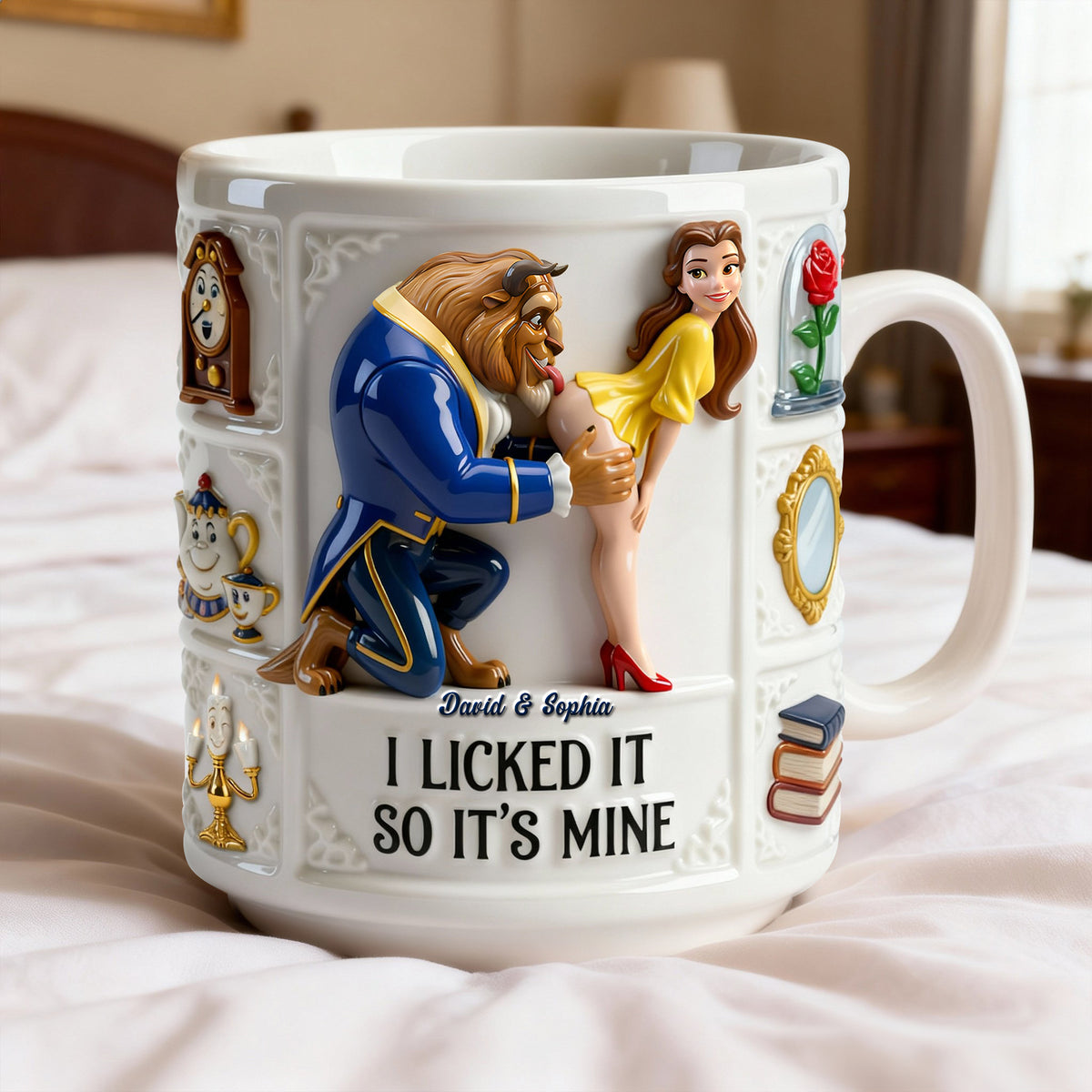 Playful Couple Coffee Mug - Personalized Gift For Couple 04OHLU060126-Homacus