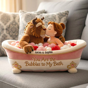 Romantic Shower Couple Pillow - Personalized Gifts For Couple 03natn151225-Homacus