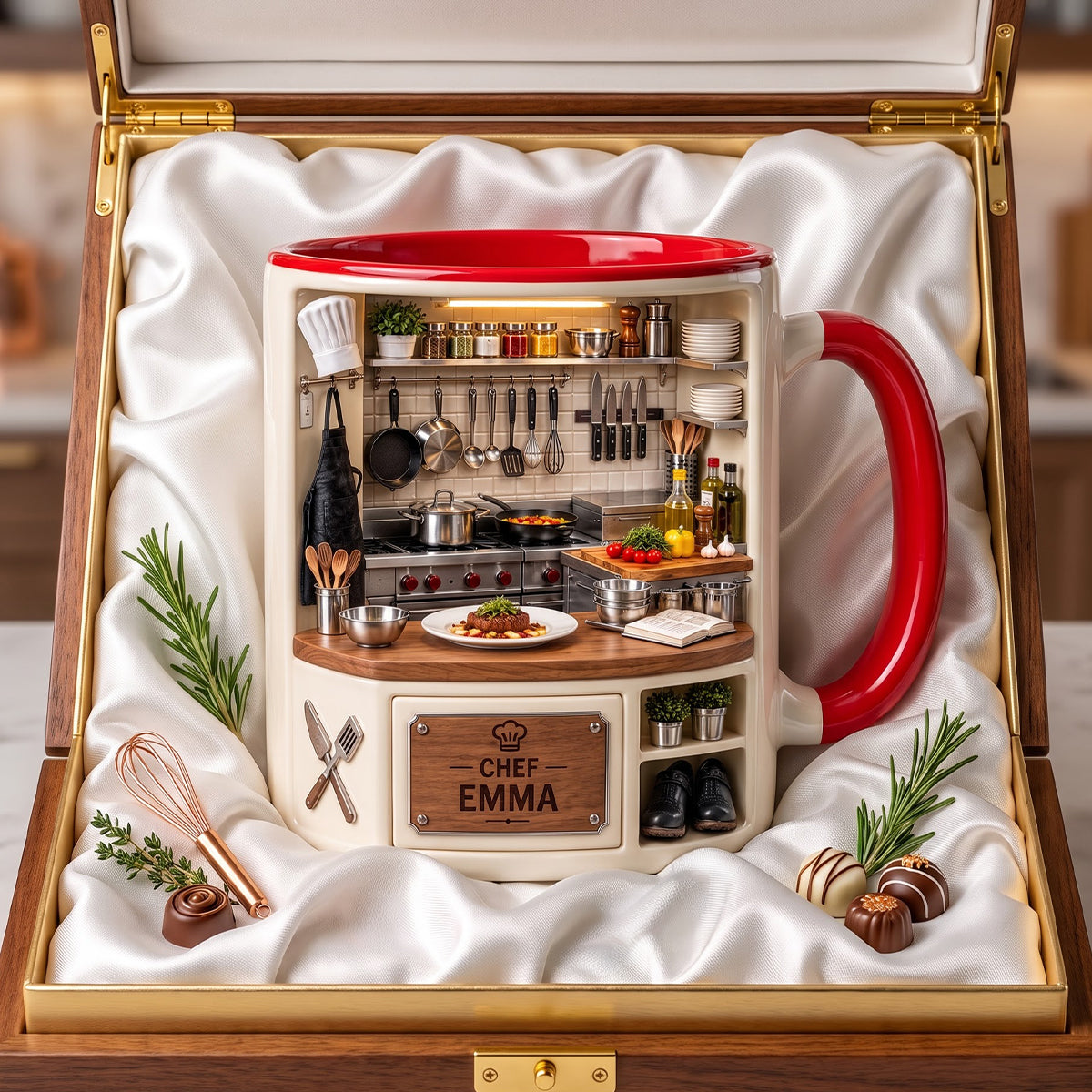 Cooking Coffee Accent Mug - Personalized Gifts For Cooking Lovers 04ttdh061026-Homacus