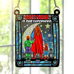 Personalized Gifts For Mom Window Hanging Suncatcher Ornament 03xqqn270225pa-Homacus