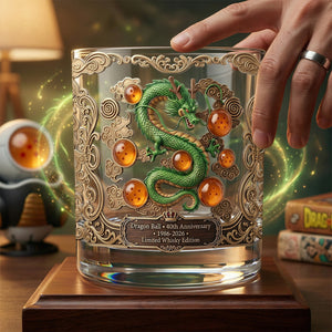 40th Anniversary Round Glass - Personalized Gifts For Fantasy Lovers 03tomg040326