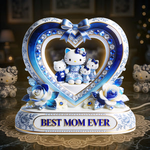 Lovely Mama Mom Toile De Jouy Custom Shape Light Box - Personalized Gifts For Mom 01PGTA150426-Homacus