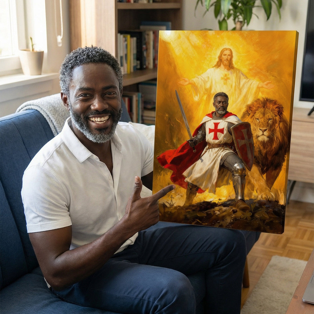 The Knights Templar Canvas Print – Custom Photo Gifts For Christians 02huqn250226-Homacus