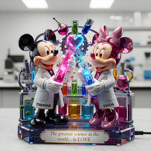 Great Scientist Couple Light Box - Personalized Gift For Couples 01PADT061225-Homacus