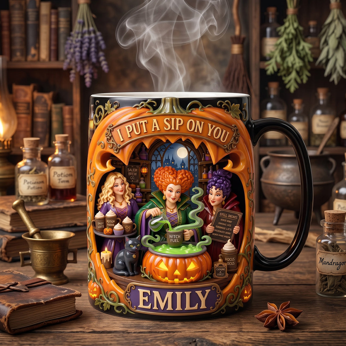 Sip A Little Magic - Personalized Gifts Magic Mug 04HATN070826