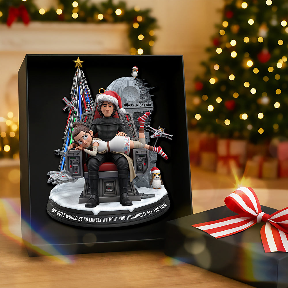 Forever Love Christmas Ornament, Personalized Gifts For Couple 03NAQN190925-Homacus