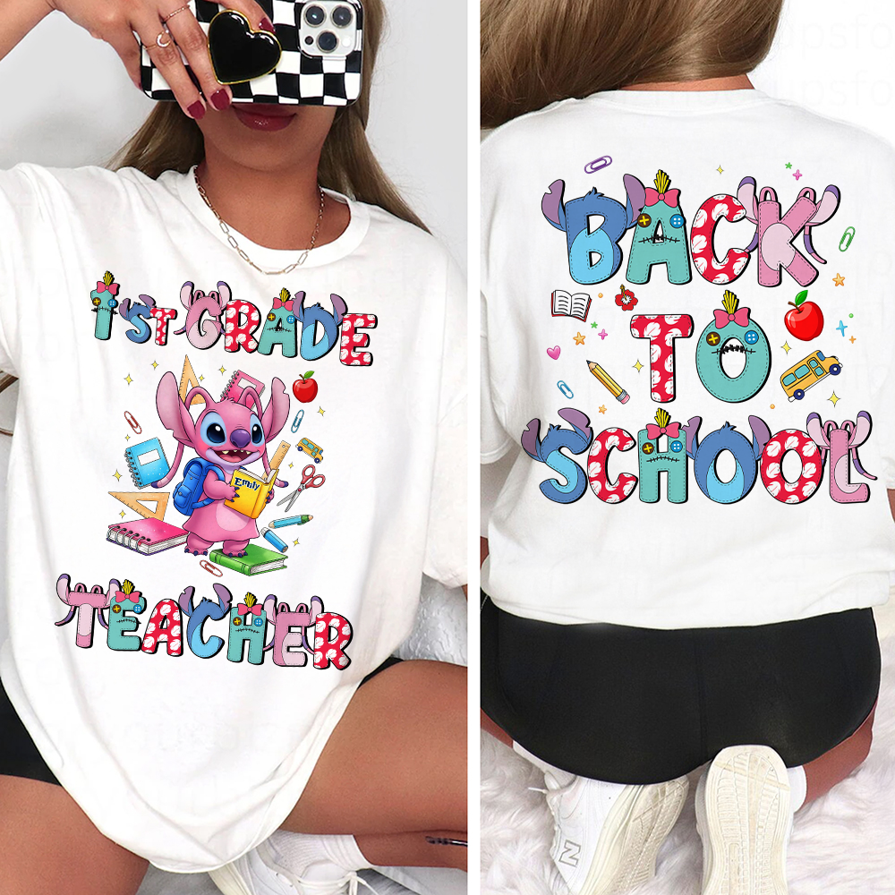 Teacher Back to School Shirt - Personalized Gifts For Teacher 03HUPU010725-Homacus