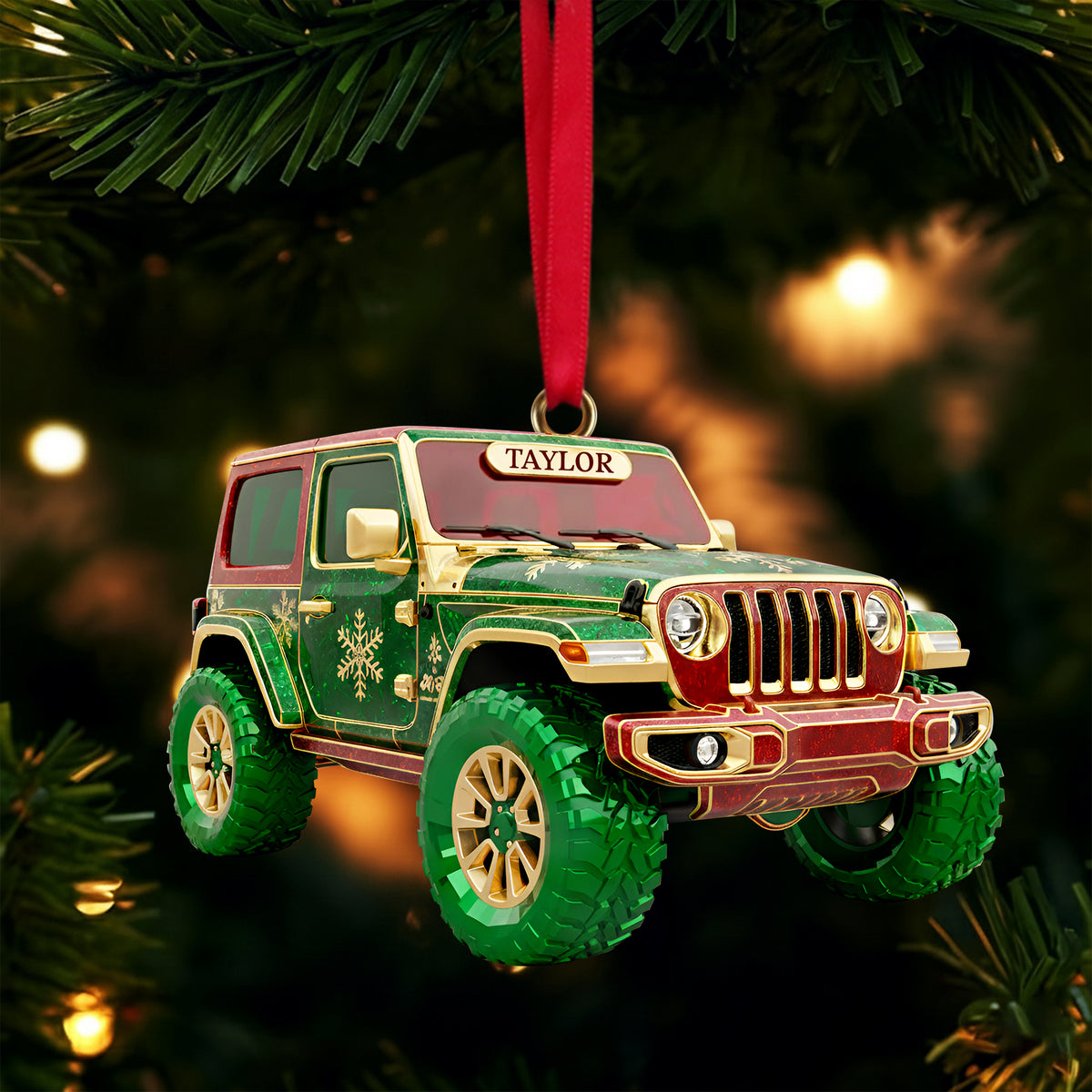 Jolly Off-road Christmas Ornament Personalized Gifts For Off-road Lovers 02qhlu161025-Homacus