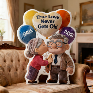 A Lifetime Of Love Shaped Pillow - Personalized Gifts For Couples 03NALU091225