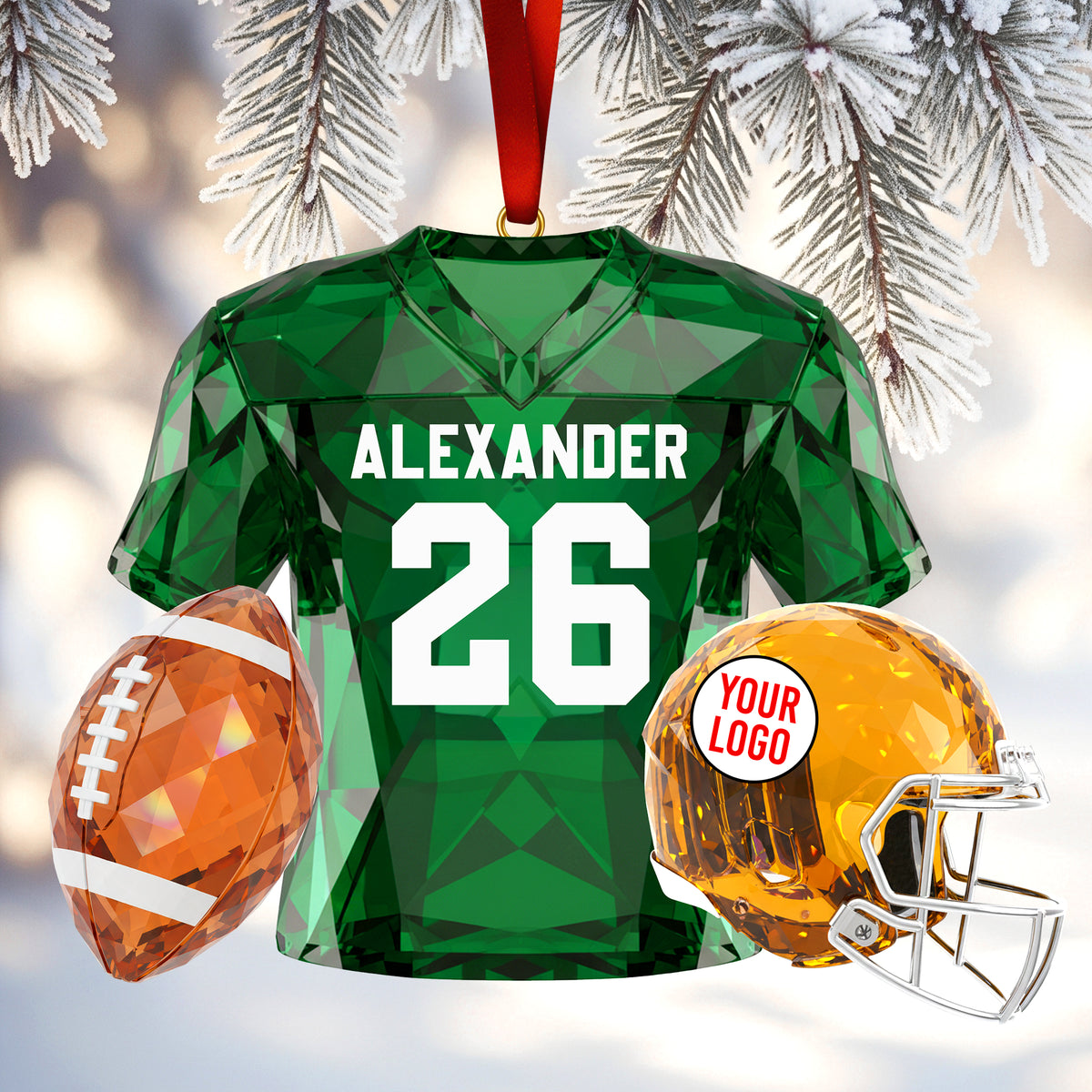 Sport Lover Ornament - Personalized Gift For Sport Fans Christmas Ornament 08HYQN041125-Homacus