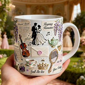 Regency Romance Mug - Personalized Gifts 02NADT300126-Homacus
