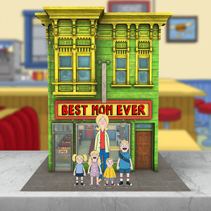 Personalized Gifts For Mom Plaque Best Mom Ever 011naqn090425hg-Homacus