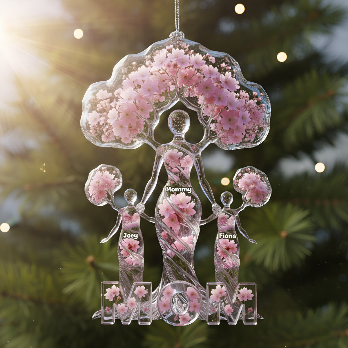 Gracefully Elegant Mom Tree Of Life Ornament, Personalized Gifts For Mom 01qhlu011025-Homacus