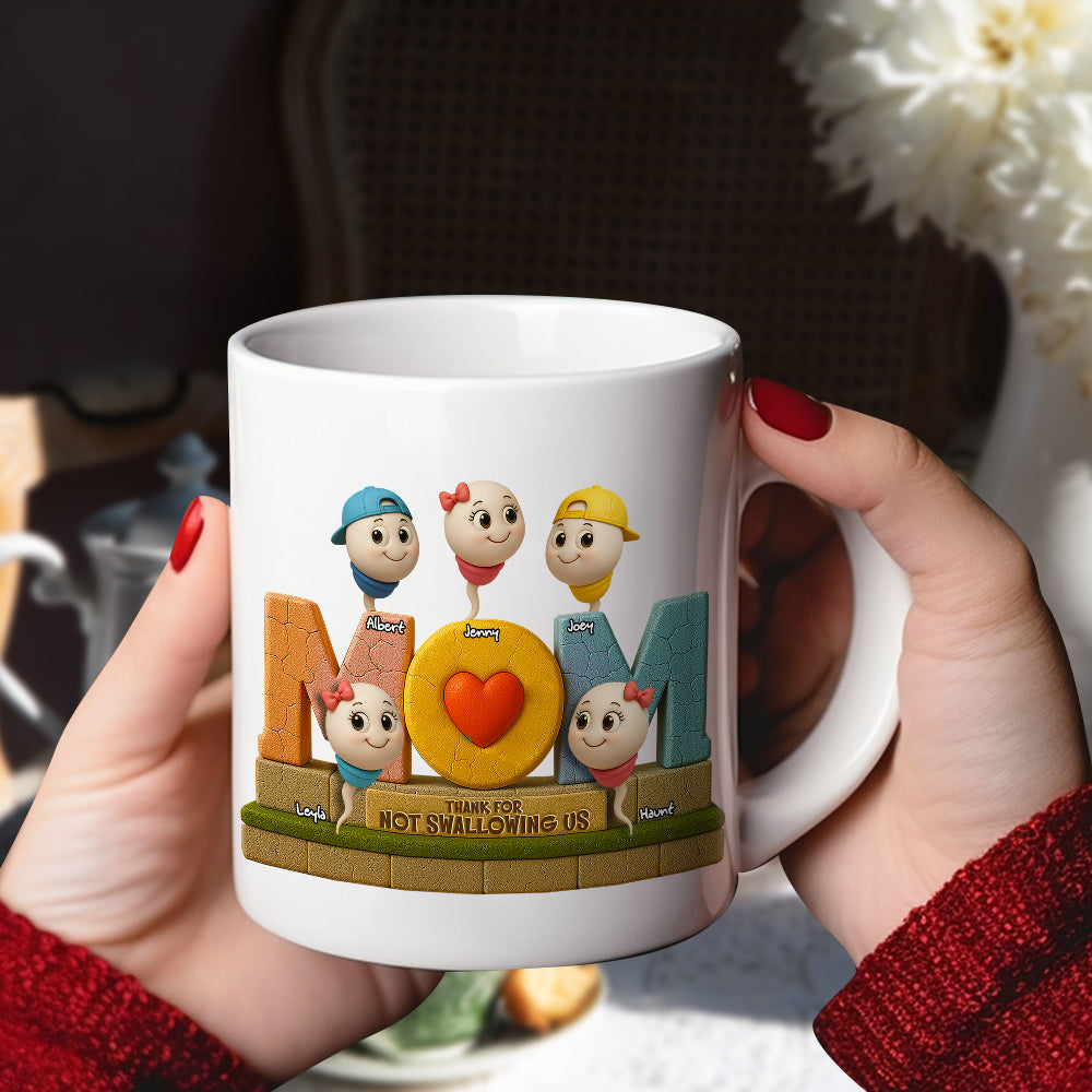 Mom Coffee Mug - Personalized Gifts For Mother 04OHLU170425-Homacus