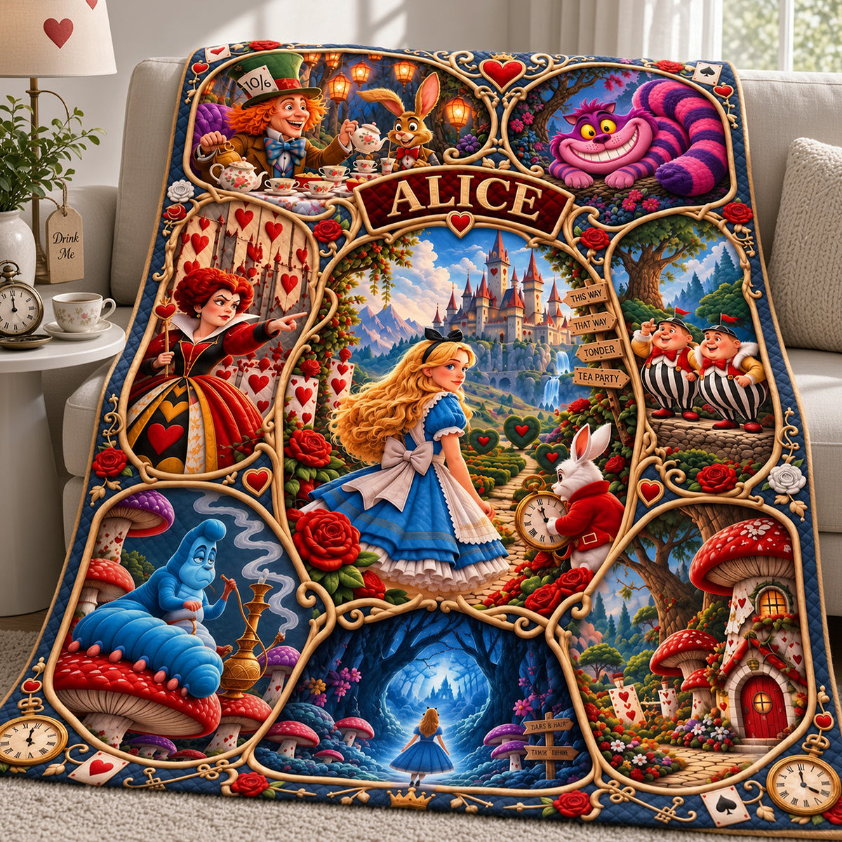 A World Of Wonder Blanket - Personalized Gift For Fantasy Lovers 04TTTA061026-Homacus