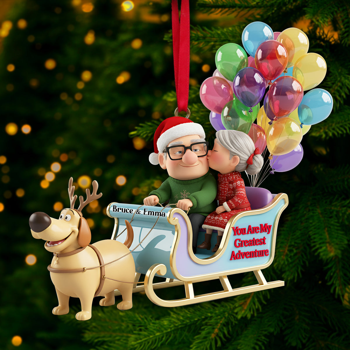 Personalized Gifts For Couple Christmas Ornament 02tglu270925-Homacus