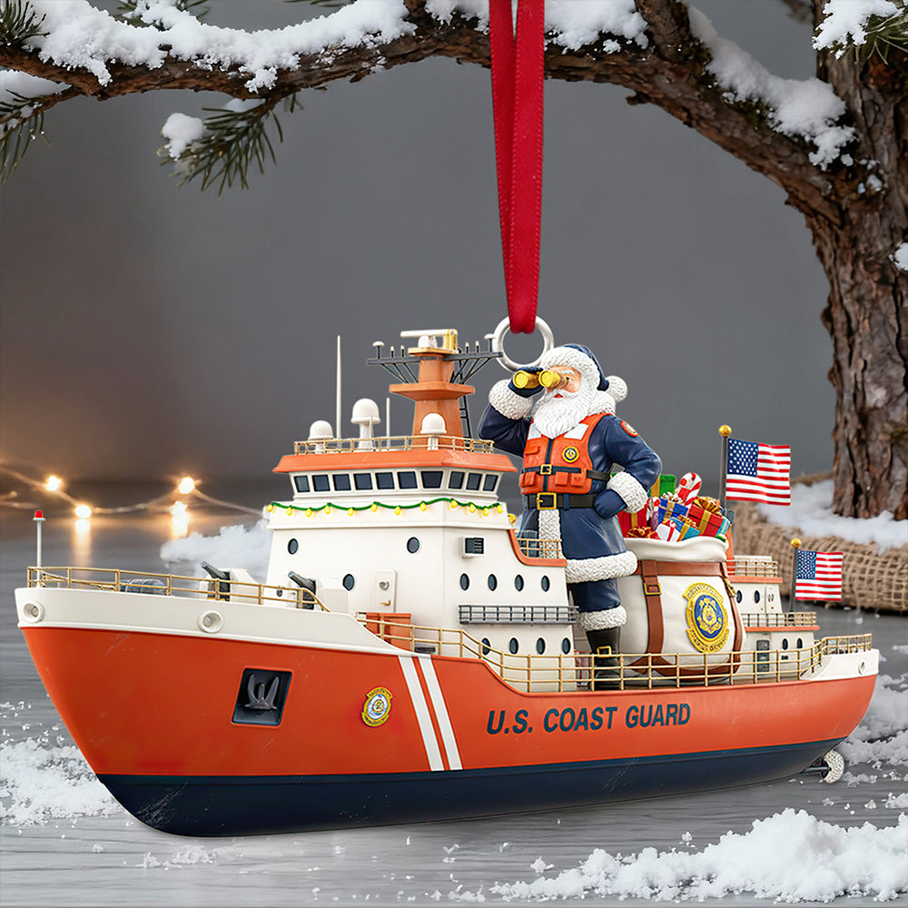 Santa Service Christmas Ornament Personalized Gifts 01HYDT111125-Homacus