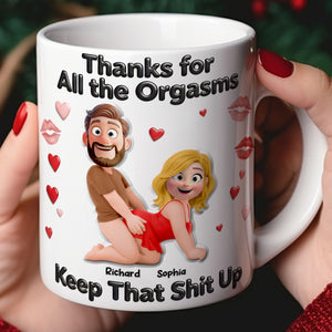 Naughty Couple Coffee Mug - Personalized Gifts For Couple 02naqn060126-Homacus