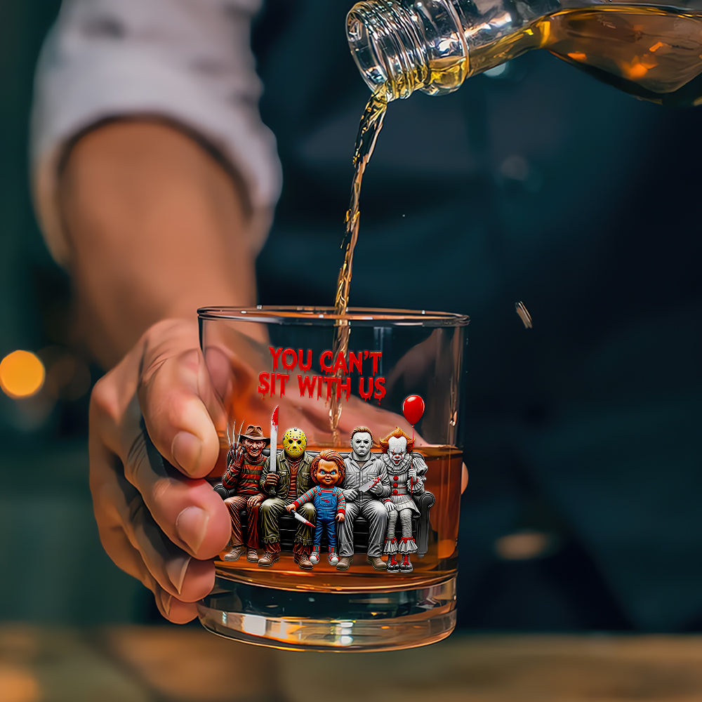 Halloween Scary Villain Mug Glass - Personalized Gifts For Fans 04HUDT300825-Homacus