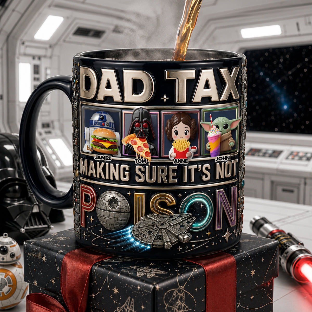 Dad Tax Magic Coffee Mug - Personalized Gifts For Dad 05palu260526-Homacus
