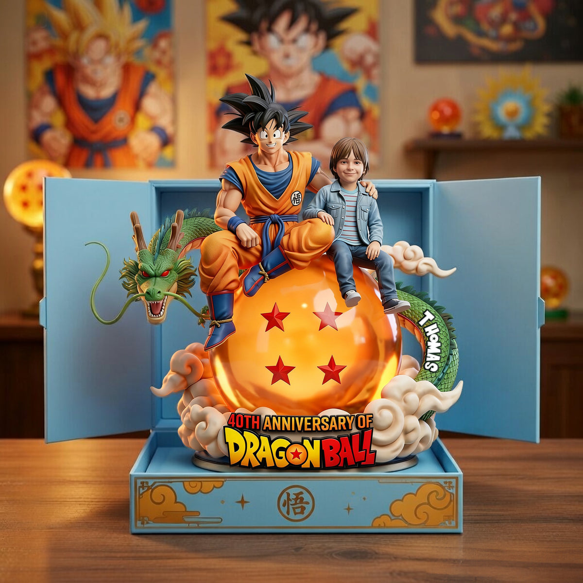 Celebrating 40 Years of Epic Power Battles Shaped Plaque - Personalized Custom Photo Gift 08NALU160326-Homacus