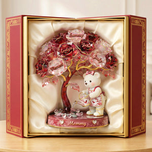 Growing With Mom Acrylic Plaque - Personalized Gifts For Mom 03PGDH020426-Homacus