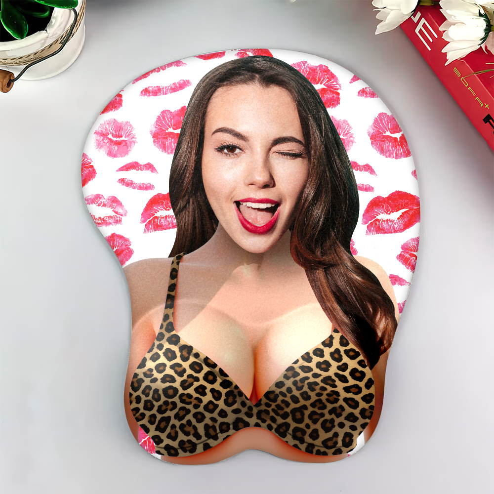 Naughty Girl 3D Mouse Pad, Personalized Gifts For Couple 01PGPU260425-Homacus