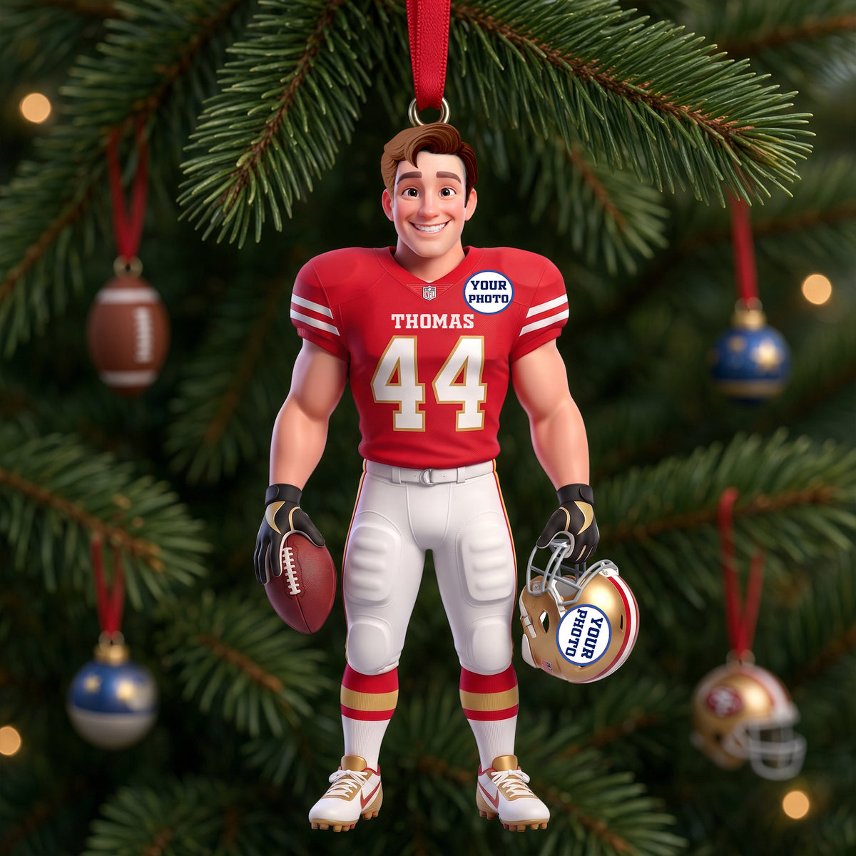 Professional Athlete Acrylic Ornament - Personalized Christmas Gifts For Sport Lovers 05hulu300926