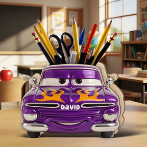 Personalized Gifts For Car Lovers Wooden Pen Holder 01ohqn230725-Homacus