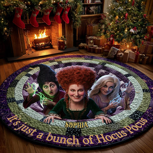 Personalized Christmas Gifts For Movie Fans Quilted Round Mat 03tgtn011025-Homacus