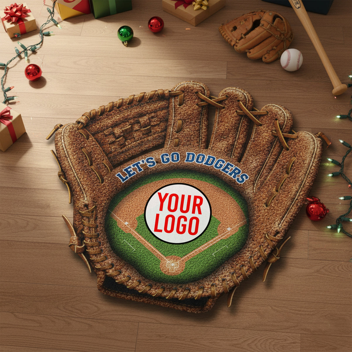 Sports Glove Doormat - Personalized Gifts For Sport Lovers 02kiqn041125-Homacus